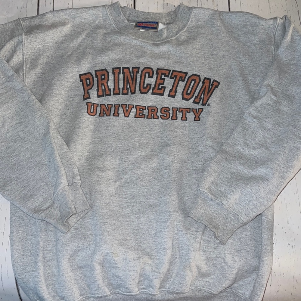 Princeton Gray Crewneck Sweatshirt